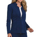 Sapphire Melrose Notched Warm-Up Jacket